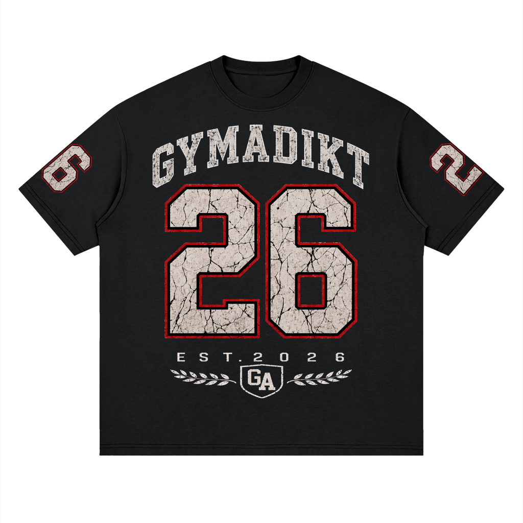 GYMADIKT 26 Legacy Oversized Gym T-Shirt