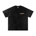 Gymadikt Inferno Skull Oversized Tee – Washed Black