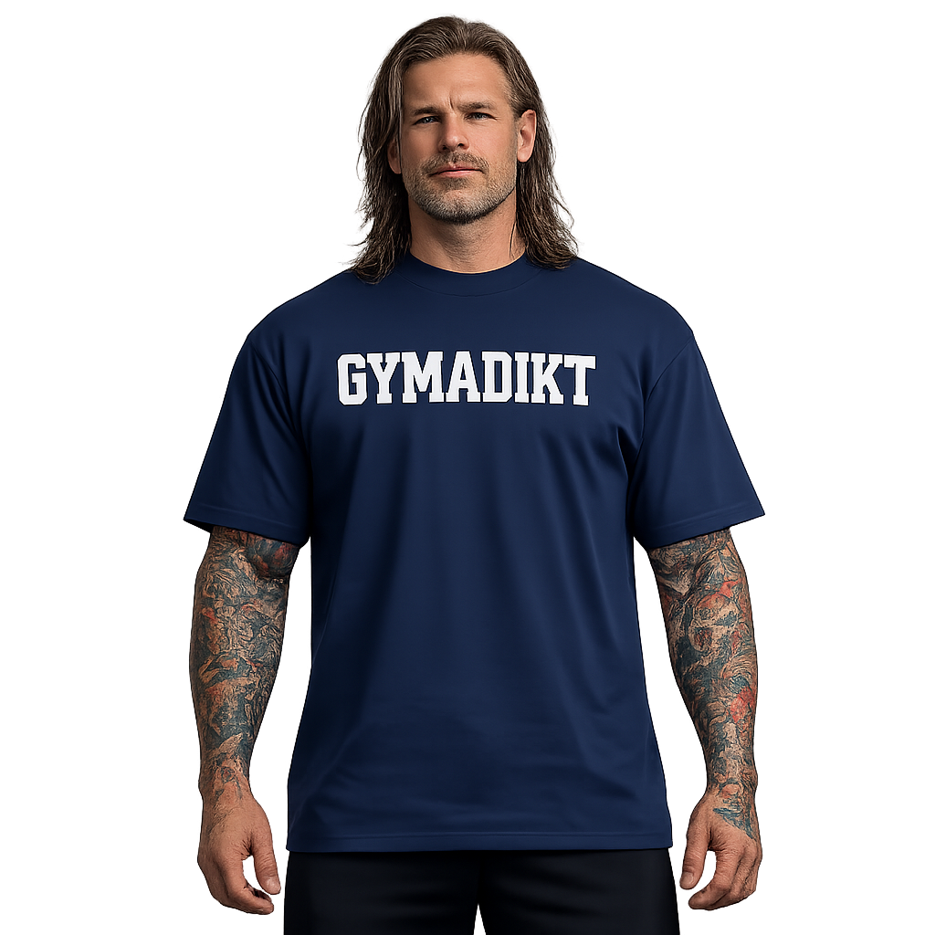 GYMADIKT Classic Oversized Gym T-Shirt