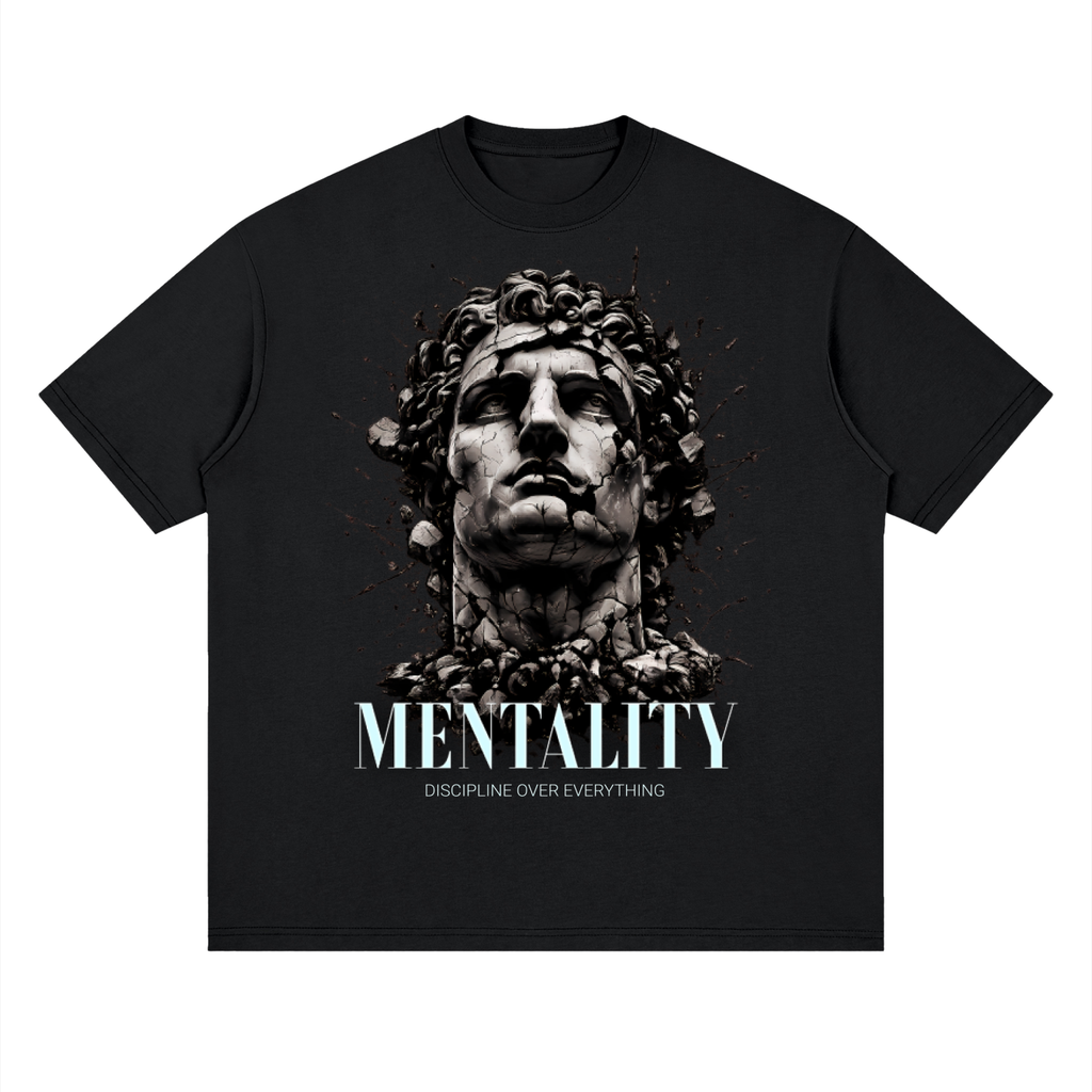 GYMADIKT Mentality – Discipline Over Everything Oversized T-Shirt